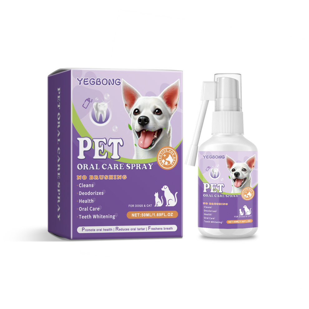 Pet Mouth & Teeth Cleaning Spray for Cats & Dogs