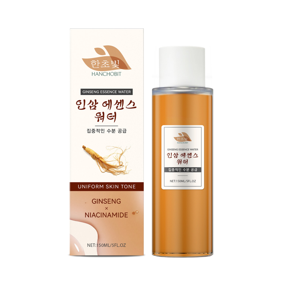 HANCHOBIT Ginseng Essence Toner - Hydrating, Brightening, Oil Control