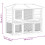 VidaXL vidaXL Animal Rabbit Cage Double Floor Wood Chicken Mouse Pet Hutch House 4
