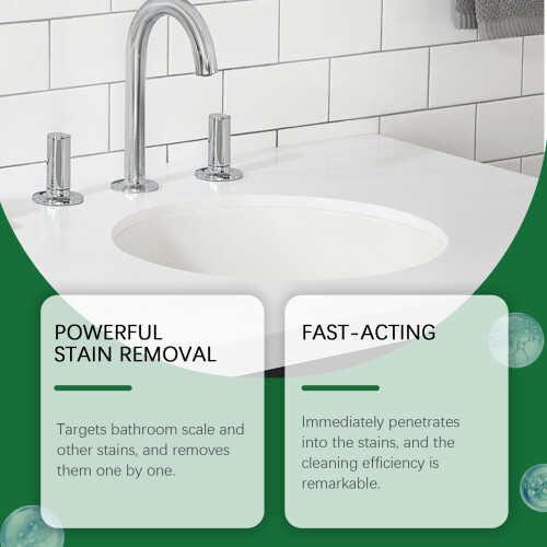 Bathroom Multi-Functional Cleaner: Oil, Floor & Grease Stain Remover 2
