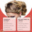 Red Watermelon Styling Gel Broken Bangs Natural 4