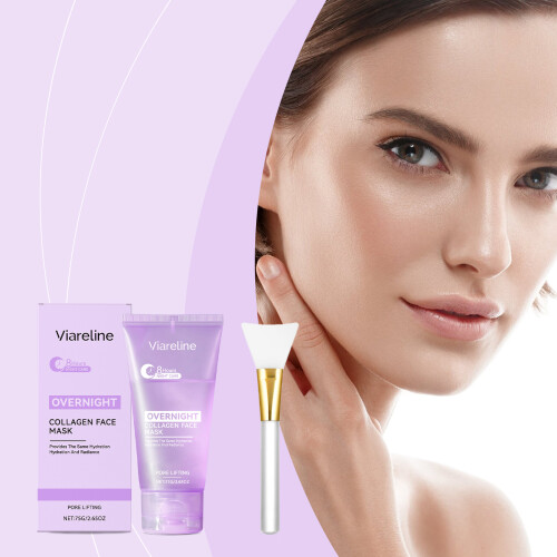 Collagen Moisturizing Peel-Off Mask (With Brush) 1