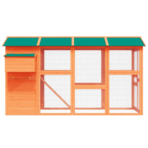 VidaXL vidaXL Hühnerstall Holz 295x163x170 cm 2