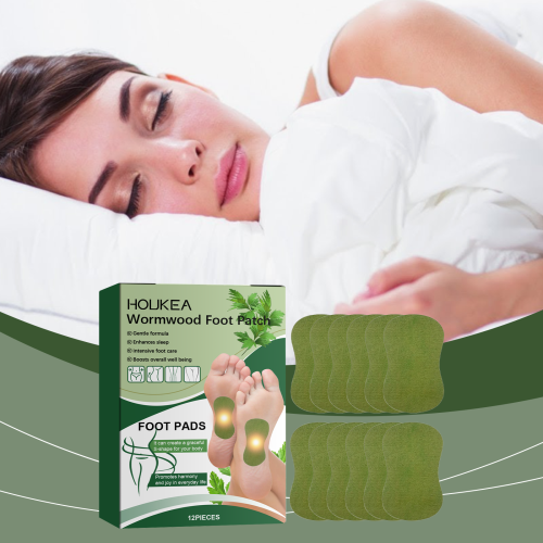 Wormwood Bamboo Vinegar Foot Patch 1