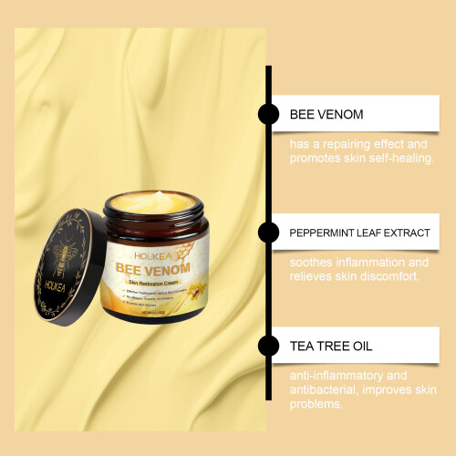 Bienen-Gift-Creme: Fleckenentfernung & Hautberuhigung 2