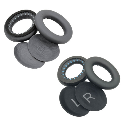 Breathable Sponge Headphone Ear Cushions Easy-Black 1