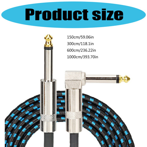 Studio Grade Instrument Cable OFC Conductors With-6 meters 2