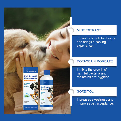 Zahnpflegespray für Hunde, Zahnsteinkontrolle 2