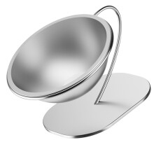 Bol pour chien et chat surélevé antidérapant, plat