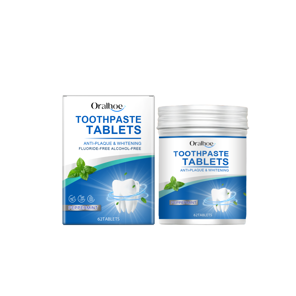 Mint Cleaning Toothpaste Tablets Tooth Stains Fresh Mouth Dental Care