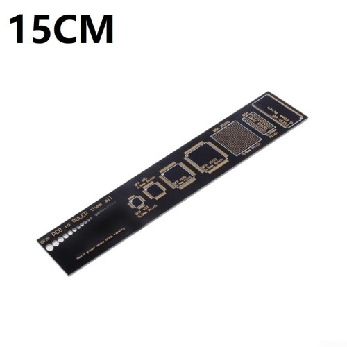 Comprehensive Electronic Design Tools 3Piece Multifunctional PCB Ruler Set With Size Reference Information 1