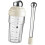 Drink Mixing Tool Set Muddler Included Home Bartending Set Silver Finish Metal Construction 4