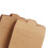 50 unidades papel marrom kraft para de cd 8
