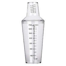 Barværktøjssæt med holdbar plastikcocktailshaker, indbygget si og rodfrit design til hjemmeunderholdning