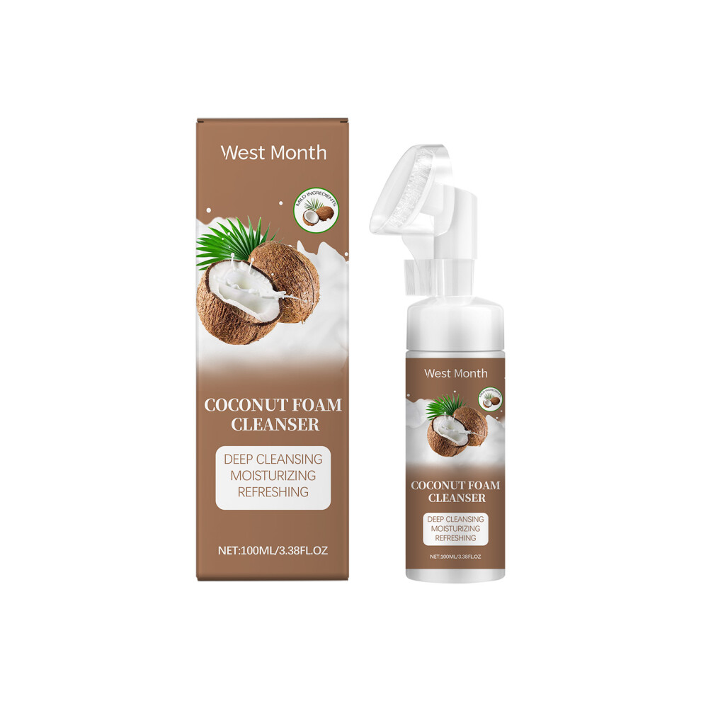 Coconut Foam Cleanser: Gentle Pore & Moisturizing
