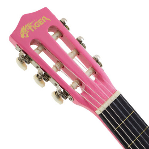 Tiger 3/4 Size Childrens Classical Guitar Pack with Gig Bag, Strap & 2