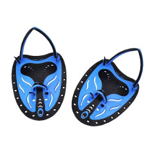 Swimming Hand Paddle Adjustable Swimming Paddle for Hands Professional Diving Paddle, blue L
