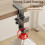 Portable Hanging Bag Hook Student Desk Side Hanging-Milk white 7