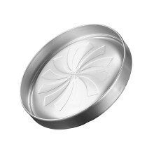 Heat Resistant 304 Stainless Steel Dish Plate-Silver 20cm