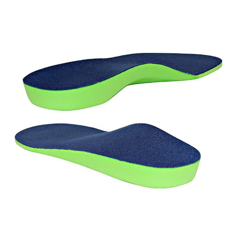 Silver 1 Pair Eva Arch Support Insoles Absorb Shock For- M