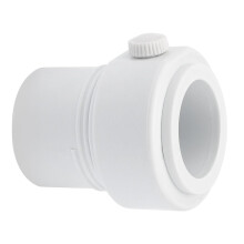 Nonslip pool pole stabilizer adapter, suitable for 3.5 cm and 3.8 cm sleeves with single thread, reduces tipping risk
