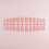 24pcs Easy Wear Press on Nail with 3D Floral Patterns Artificial 4