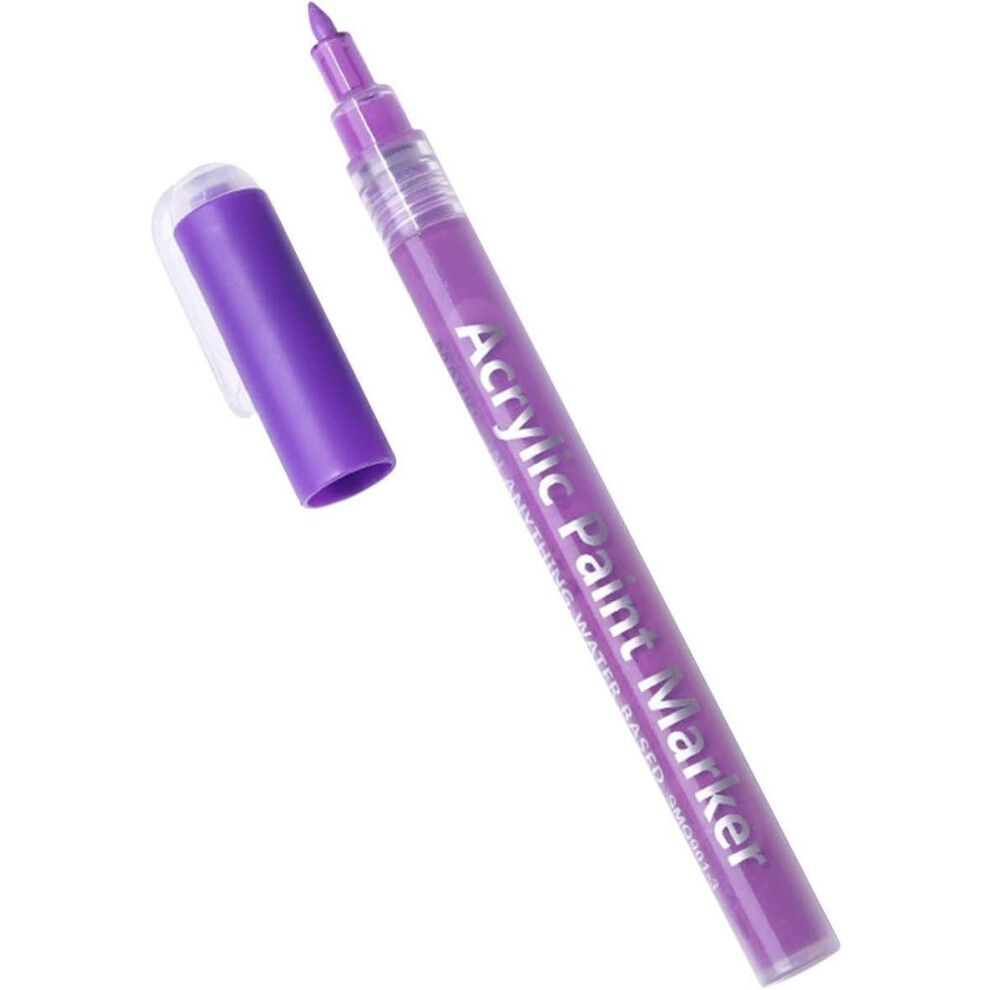 Purple Nail Polish Pen 1 Pc Nail Art Pen Nail Pencil Diy Drawing Painting Pen For Nails