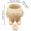 Exquisite Desktop Prank Guy Ornament Sculpture Household Supply 4
