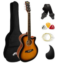 Tiger ACG1-SB34 Acoustic Guitar with Steel Strings - 3/4 Size -
