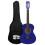 Blue 3/4 Classical Guitar by Mad About - Colourful Guitar with Bag 1