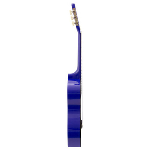 Blue 3/4 Classical Guitar by Mad About - Colourful Guitar with Bag 2