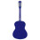 Blue 3/4 Classical Guitar by Mad About - Colourful Guitar with Bag 5