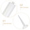 9 vazios reutilizáveis para selante e silicone 7