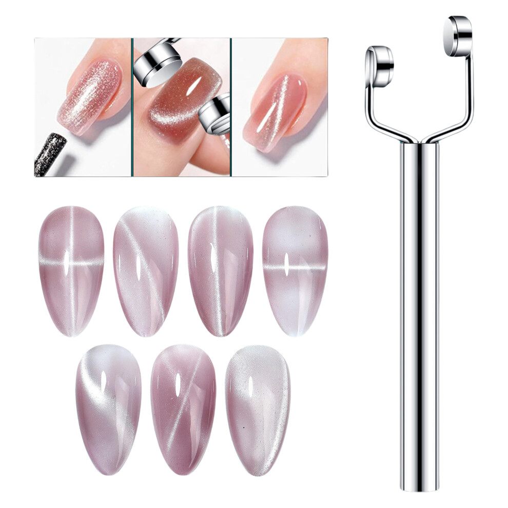 Magnetic Cats Eye Gel Polish Magnet Wand Stick 3in1 Nail Magnet
