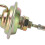 Hakentyp-Vakuumaktuator, 4-9 mm Hub, universelles 15