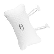Inflatable Tub Pillow, PVC Material, Waffle Weave Bath Cushion, NonSlip Head and Neck Support, Suction Cup Tub Pillow