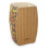 World Rhythm CAJ3 Cajon with Zebrawood Finish Playing Surface 1