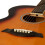 Tiger Electro Acoustic Guitar for Beginners - Sunburst 4