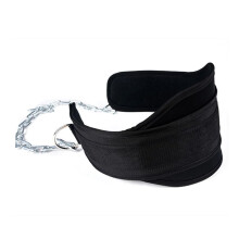 Diving Belt, Lifting Belt, Diving Wiring Harness for Weightlifting with Steel Chain, Tearresistant, Home Gym for Bodybuilding Powerlifting Training
