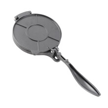 Tortilla Press Quesadilla Press, Aluminium Tortilla Maker Manual Tortilla Maker Press Tool for Pizza Pie Patties (16 cm, black) 16 cm black