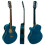 Tiger Electro Acoustic Guitar for Beginners - Blue 2
