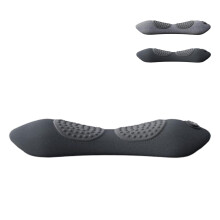 3in1 Back Massager Spine Triple Fusion, Traction Lifting, Vibration Massage And Heat, Neck And Shoulders, Unisex Black