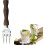 Skull Ice Axe Tool with Wooden Handle for Kitchen, Bars, Camping 5