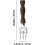 Skull Ice Axe Tool with Wooden Handle for Kitchen, Bars, Camping 4