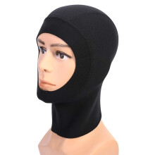 1 mm/3 mm Neoprene Surfing Diving Cap Elastic Neoprene Hat for Moisture, Sun Protection Ideal for Snorkelling Diving (XL 3 mm)