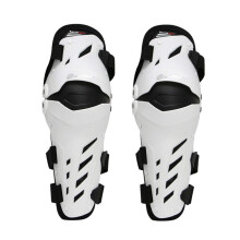 Motorcycle Knee Pads ImpactResistant Shell Ergonomic Design for Motocross Riding Skateboarding White