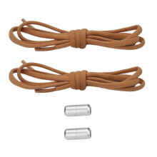 Elastic No Tie Shoelaces for Effortlessly Wear Sneakers-brown