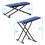 Tiger GST35 Guitar Footstool, Height Adjustable Folding Footrest - 2