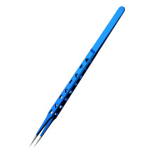 Professionelle Pinzette aus legiertem Stahl mit 8-Loch-Griff und