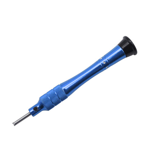 Metallschraubendreher mit ergonomischem Griff,-Blaue vier Ecken